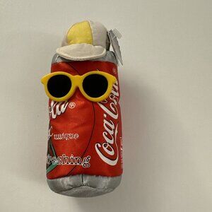 Coke Coca-Cola Classic Can in Shades Bean Bag Plush OO